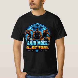 Camiseta Treino de Corpo Inteiro no Modo Raid: Motivação de