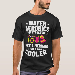 Camiseta Treino de Fitness Aeróbico Aquático Aqua Aquafit