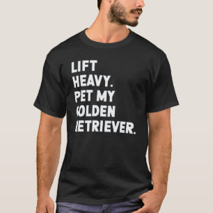 Camiseta Treino de Fitness Divertido  Levante o Cachorro de