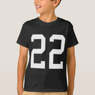 Camiseta Treino de futebol do projeto Number 22 Byck Design