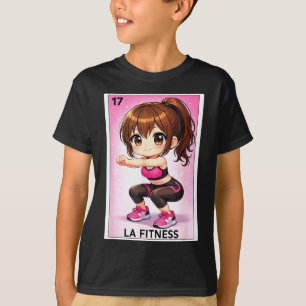 Camiseta Treino de ginásio chicana la fitness espanhola mex