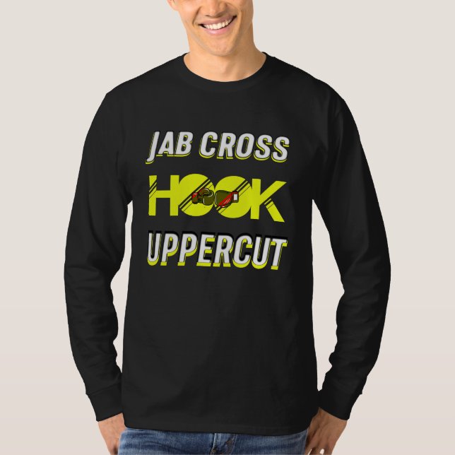 Camiseta Treino de kickboxing slogan para boxeadores e (Frente)