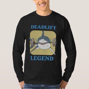 Camiseta Treino de musculação de powerlifter lenda do Deadl