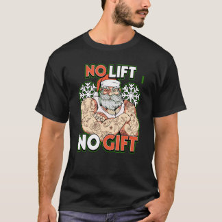 Camiseta Treino de Natal para um Levantador de Xmas 3