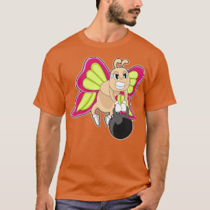 Camiseta Treino de reforço da borboleta Dumbbell