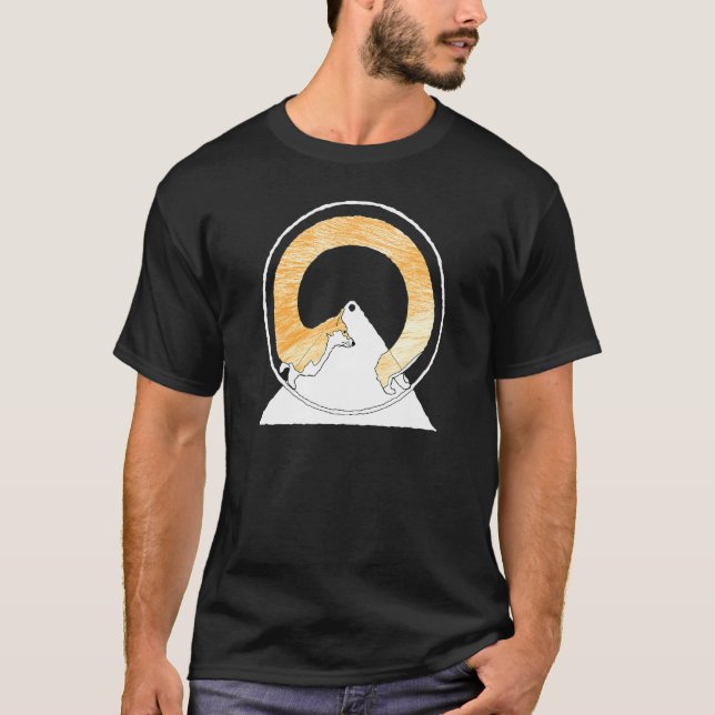 Camiseta Treino de Roda de Corgi (Frente)