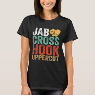Camiseta Treino engraçado de boxeador Jab Cross Hook Upperc