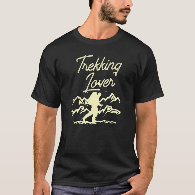 Camiseta Trekking Hike Caminhando Hiker (Frente)