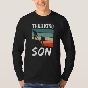 Camiseta Trekking Son Hikes Hiker Caminhando Hobby