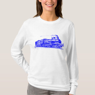 Camiseta Trem 03 - Azul