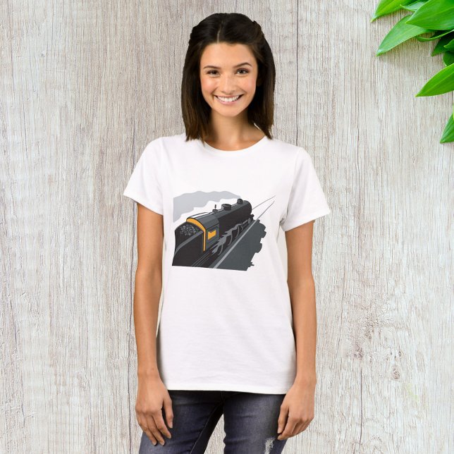 Camiseta Trem a Vapor (Criador carregado)