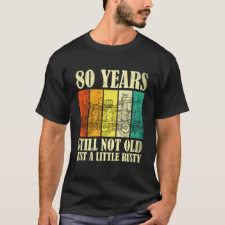 Camiseta Trem a Vapor 80 da Ferrovia 80º