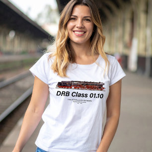 Camiseta Trem a Vapor DRB Classe 01.10 Deutsche Reichsbahn