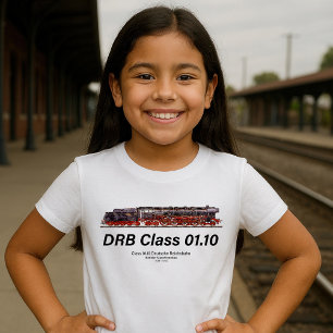 Camiseta Trem a Vapor DRB Classe 01.10 Deutsche Reichsbahn