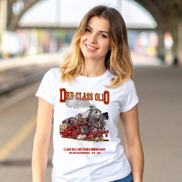 Camiseta Trem a Vapor DRB Classe 01.10. Deutsche Reichsbahn