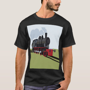 Camiseta Trem a Vapor Ferrovia