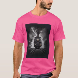 Camiseta Trem a Vapor Locomotiva 4014 Ferrovia Vintage Big
