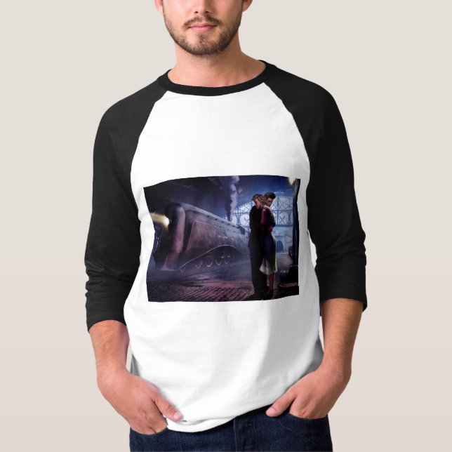 Camiseta Trem azul (Frente)