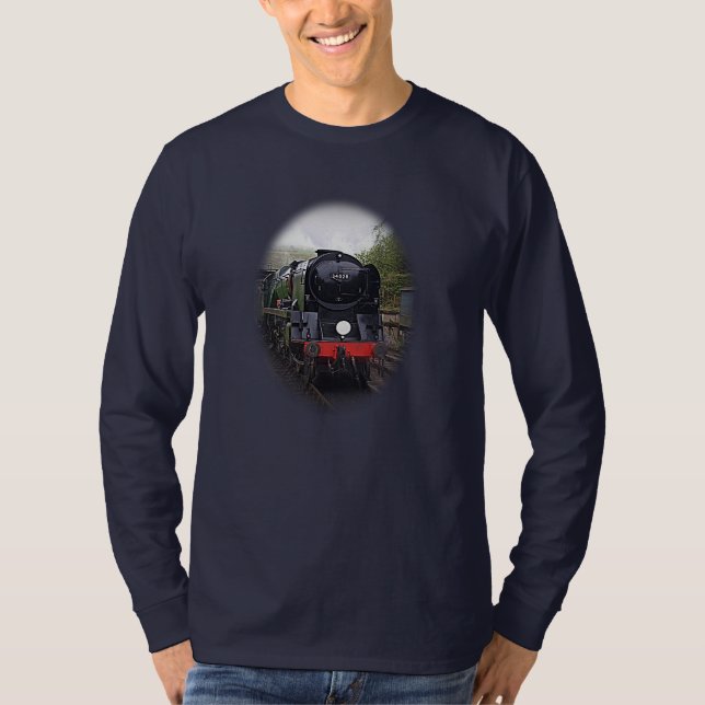Camiseta Trem-Camisetas e Hoodies do vapor (Frente)