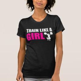 Camiseta Trem como uma menina