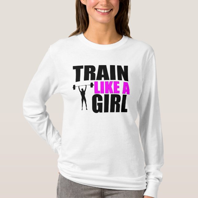 Camiseta Trem como uma menina - Hoodie da malhação das (Frente)