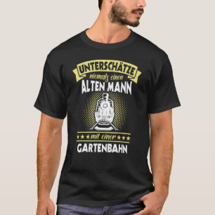 Camiseta Trem de Jardim Trem a Vapor Modelo de Ditados de