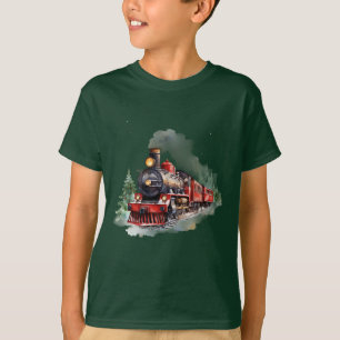 Camiseta Trem de Natal