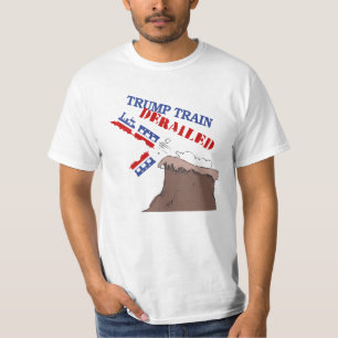 Camiseta Trem de Trump Descarrilado - Anti-Trump -