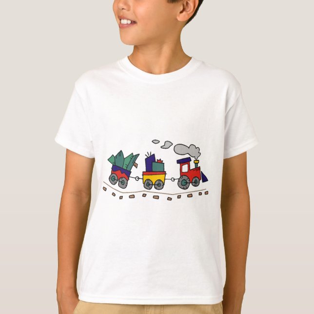 Camiseta Trem do Natal (Frente)