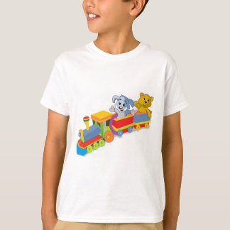 Camiseta Trem do trem de muitas cores