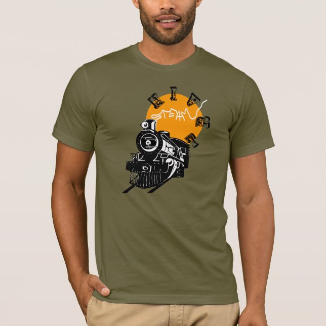 Camiseta Trem do vapor (Frente)