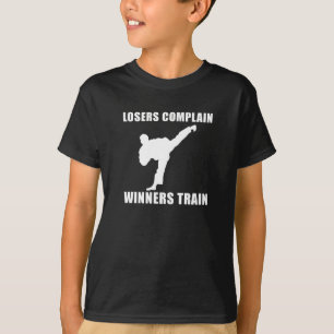 Camiseta Trem dos vencedores das artes marciais