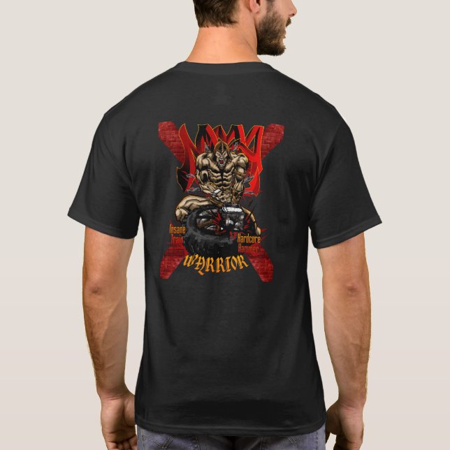 Camiseta Trem insano do Muttahida Majlis-E-Amal de ExE - (Verso)