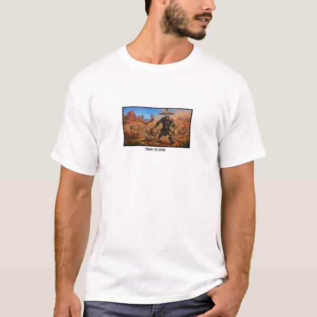 Camiseta Trem para zona (Frente)