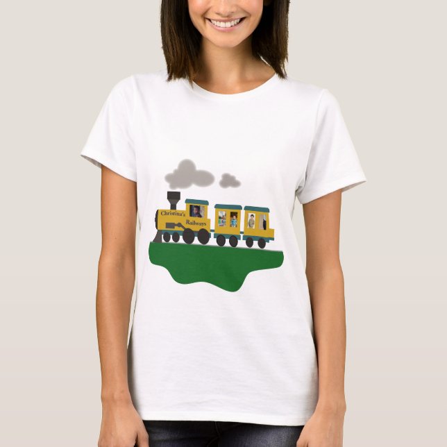 Camiseta Trem Personalizável (Frente)