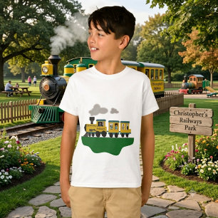 Camiseta Trem Personalizável