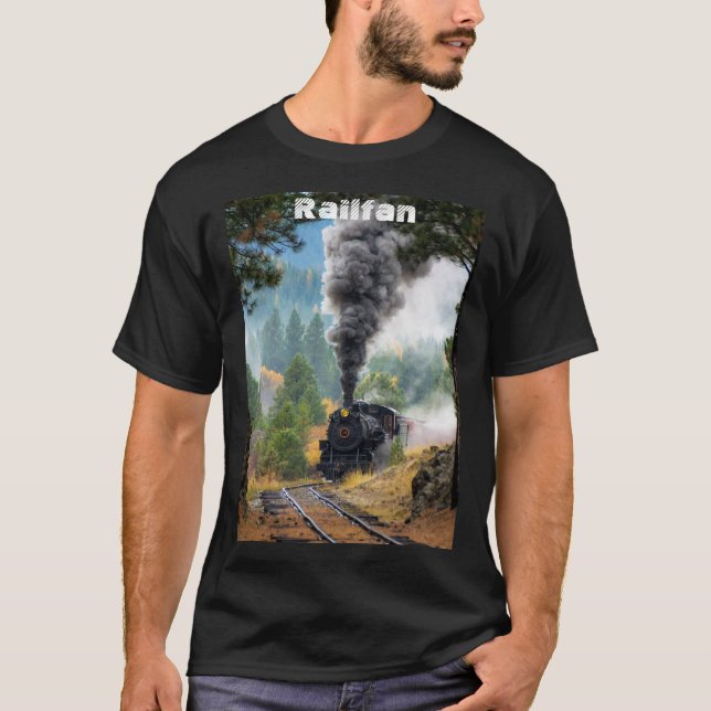 Camiseta Trem Railfan (Frente)