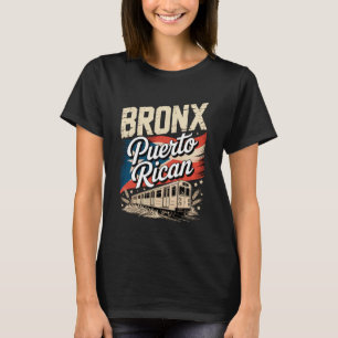 Camiseta Trem Subterrâneo do Patrimônio Porto-Riquenho do B