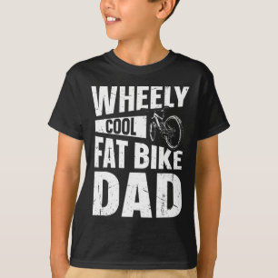 Camiseta Tremendamente Legal Piada de Pai de Fat Bike Para