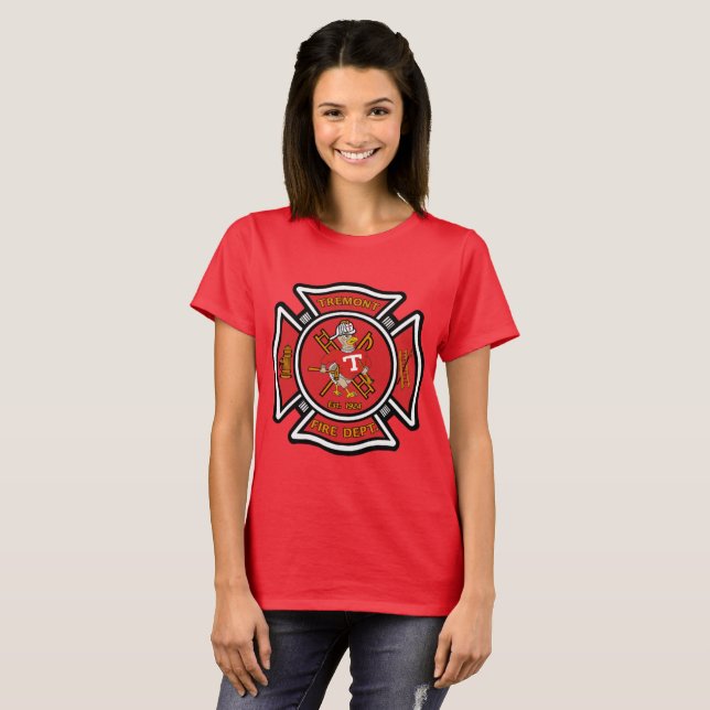 Camiseta Tremont Fire Department (Frente Completa)