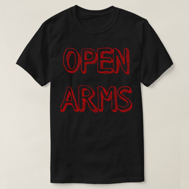 Camiseta Trend Design Open Arms Excelente Men Do Mundo Guar (Frente do Design)