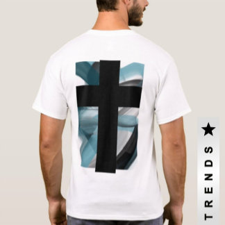 Camiseta Trend Impressão T-Shirt Abstrato Blue Ocean