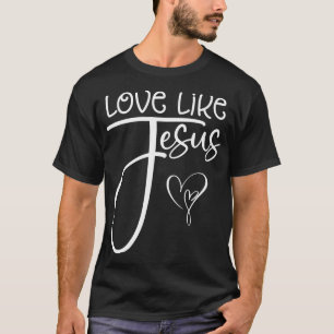 Camiseta Trendência Amor Religioso Cristão Como Jesus