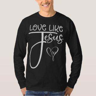Camiseta Trendência Amor Religioso Cristão Como Jesus