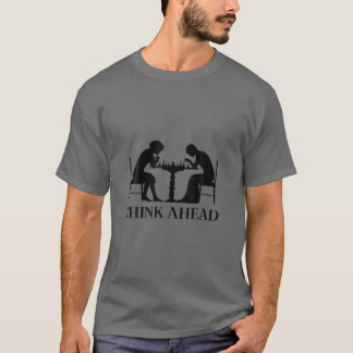 Camiseta Trendência do Clube de Xadrez do Chess Game Think