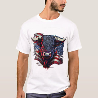 Camiseta Trending American Flog shirt para homens