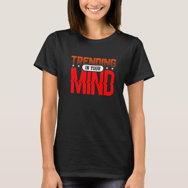 Camiseta Trending Trending Third Trap Social Model Vídeo Fl (Frente)
