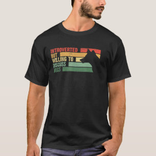 Camiseta Trendy Apresentou, Mas Dispõe-Se A Discutir Cães