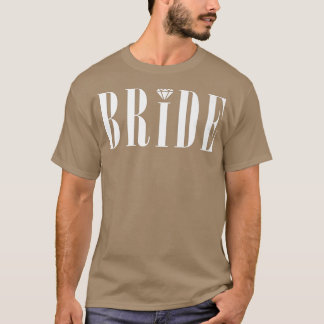 Camiseta Trendy Bride Diamond Tet Wedding