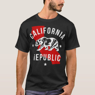 Camiseta Trendy California Republic Bear State